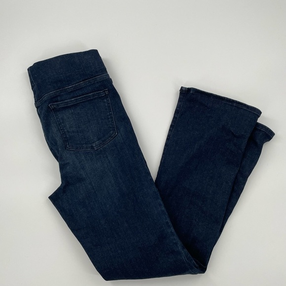 NYDJ Medium Wash Straight Leg Pull On Jeans Lift x Tuck Technology Spanspring - Picture 7 of 8